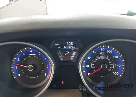 2012 Hyundai Elantra Limited (Ulsan Plant) z USA, uszkodzony, nr VIN KMHDH4AE7CU267768